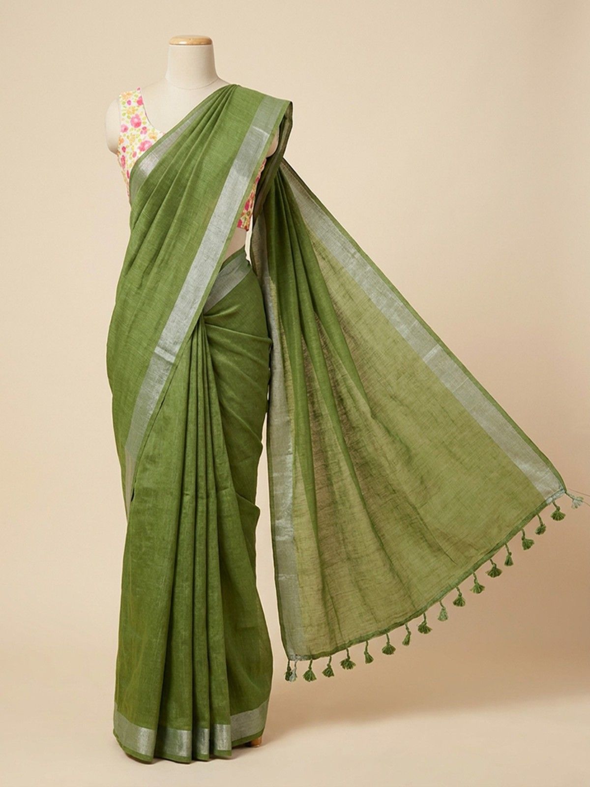 LINEN SAREE