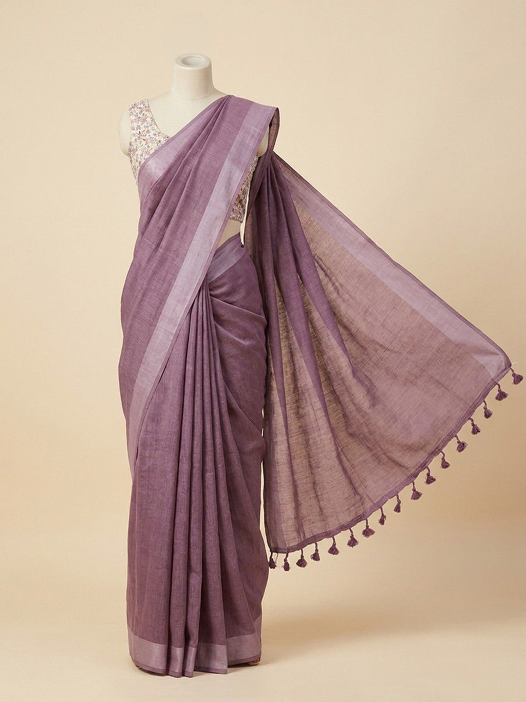 LINEN SAREE